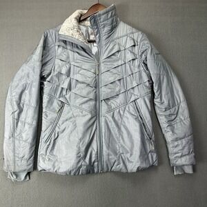 Columbia Interchange Jacket Women's Size L Puffer Coat Thermal Omni Heat Sherpa